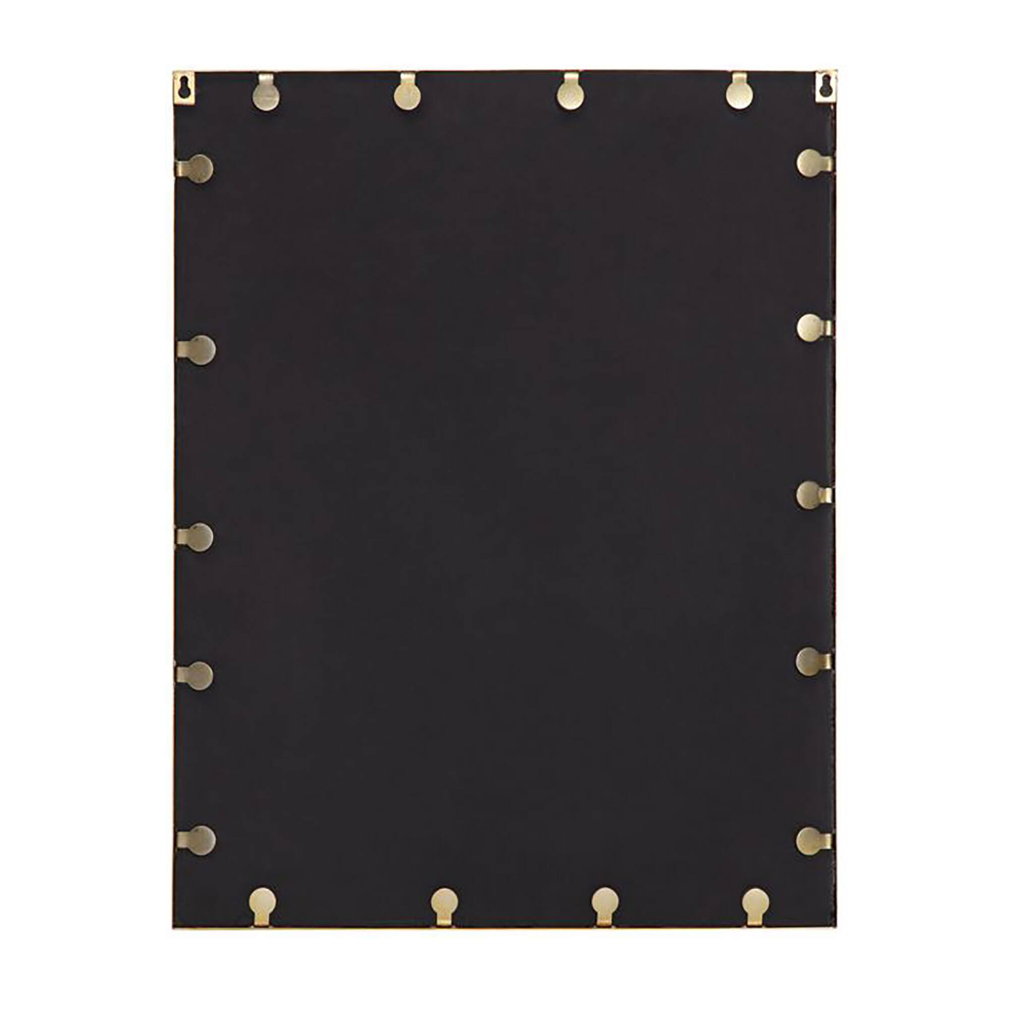 Habitat Laia 30" Golden Rectangular Wall Mirror